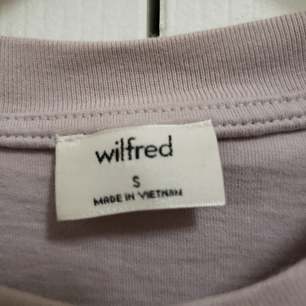 Wilfred | Light Purple Crop Top T-Shirt - Picture 5 of 10